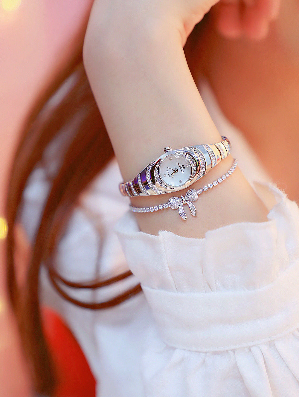 Women Full Diamond Watch