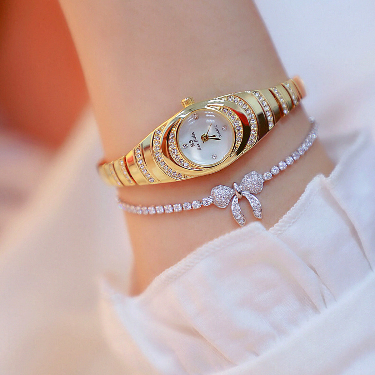 Women Full Diamond Watch